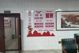 乌鲁木齐某消防公司文化墙:现场资料照片(第4张)