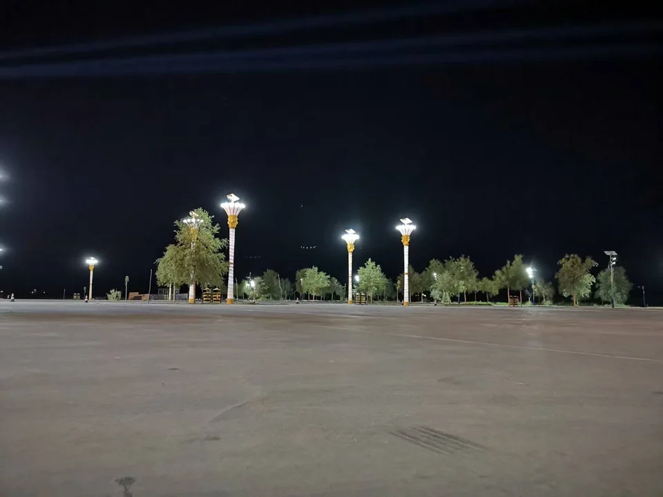博斯腾湖孔雀海滩广场照明及夜游经济提升项目资料图片