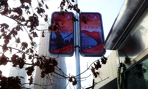户外与路边灯箱场景资料资料图片