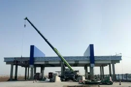 乌尉高速收费站钢结构与外包项目:现场资料照片(第7张)