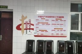 乌鲁木齐某消防公司文化墙:现场资料照片(第5张)